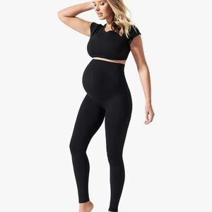 BLANQI Black Maternity Leggings
